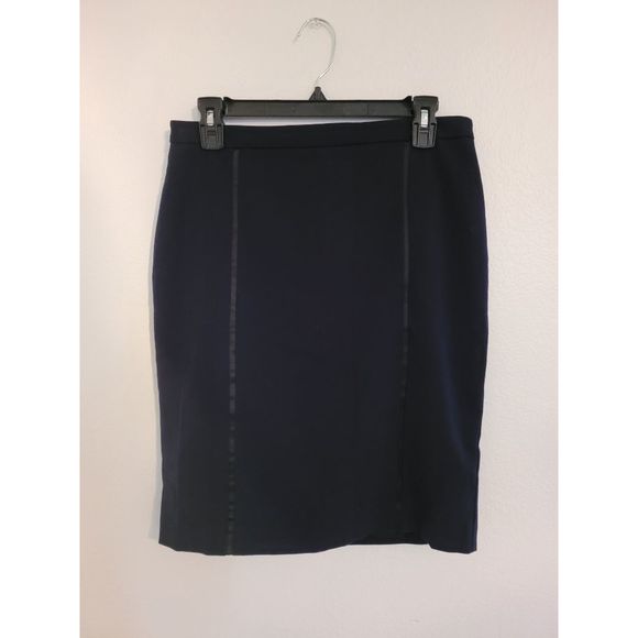 Forever 21 XXI Navy Blue Pencil Skirt - Picture 1 of 5